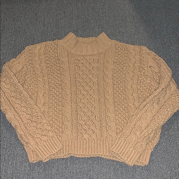 Blush Sweaters - Chunky crop sweater
